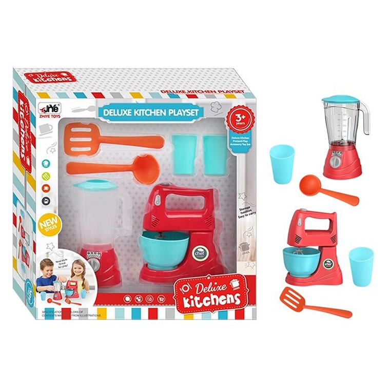 Deluxe Kitchen Play Set 19cm Asstd Cheap as Chips