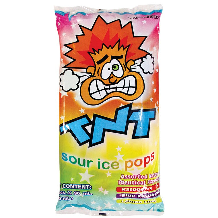 TNT Sour Ice Pops, 10pk