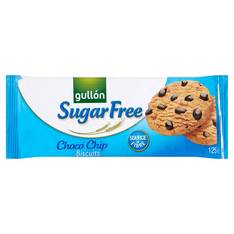 Gullon, Sugar Free Choc Chip Biscuits, 125g