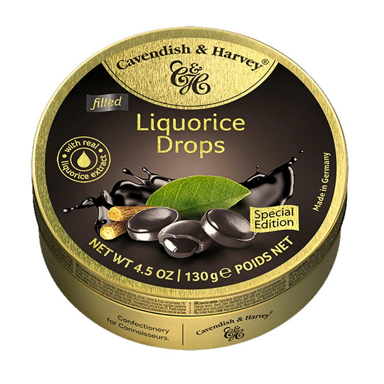 Cavendish Liquorice Drops, 130gm