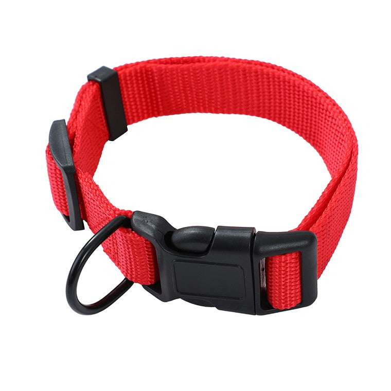 Essentials Dog Collar & Lead Set, Medium, 2 Asstd Colours