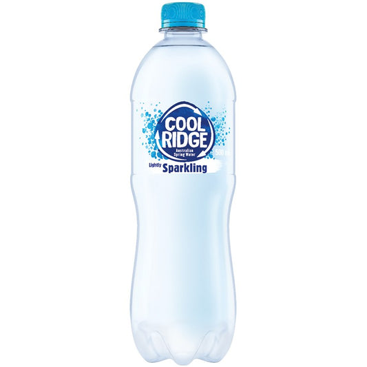 Cool Ridge Lightly Sparkling Australian Spring Water, 500ml