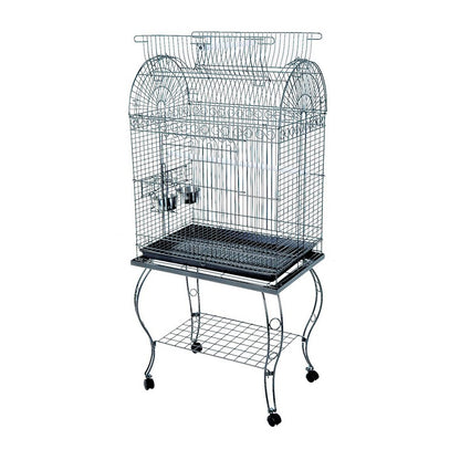 Black Bird Cage On Stand