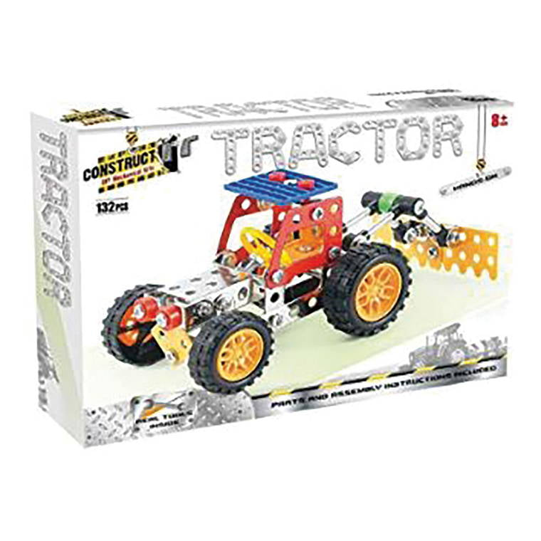 Construct It Kit Tractor, 132pce