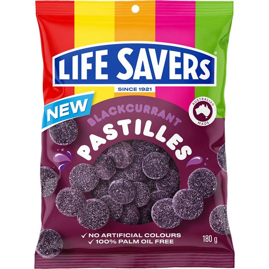 Life Savers Blackcurrant Pastilles, 180gm