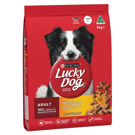 Lucky Dog, Adult, Roast Chicken, Vegetable & Pasta, 8kg