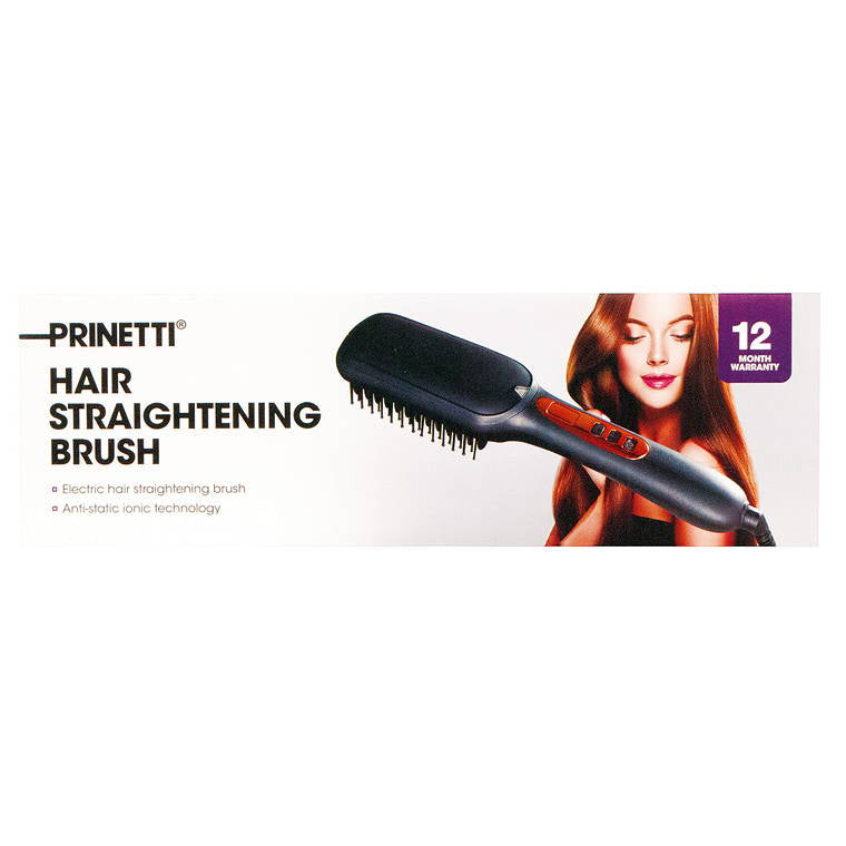 Prinetti Hair Straightener Brush Ionic