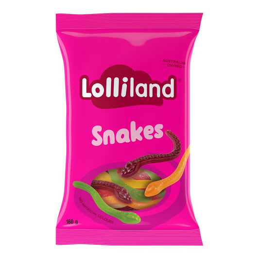 Lolliland Snakes, 180gm