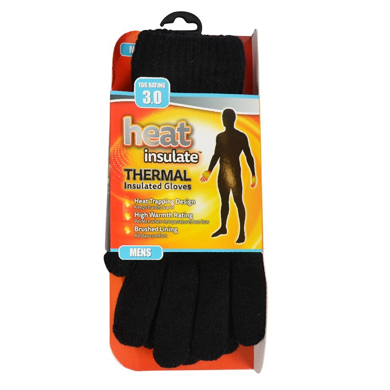 Heat Insulate, Gloves, Black