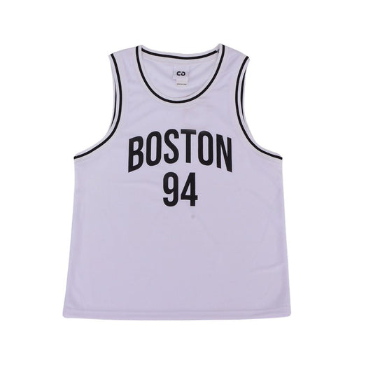 Boston Basketball Print Tank, Size S