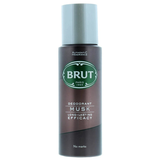 BRUT Deodorant Spray, Musk, 200ml