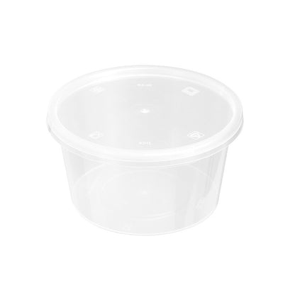 L&L Round Food Container, 500ml, 10pk