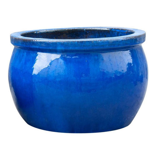 Ceramic Blue Pot, Size C
