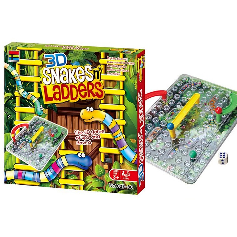 3D Snakes & Ladders