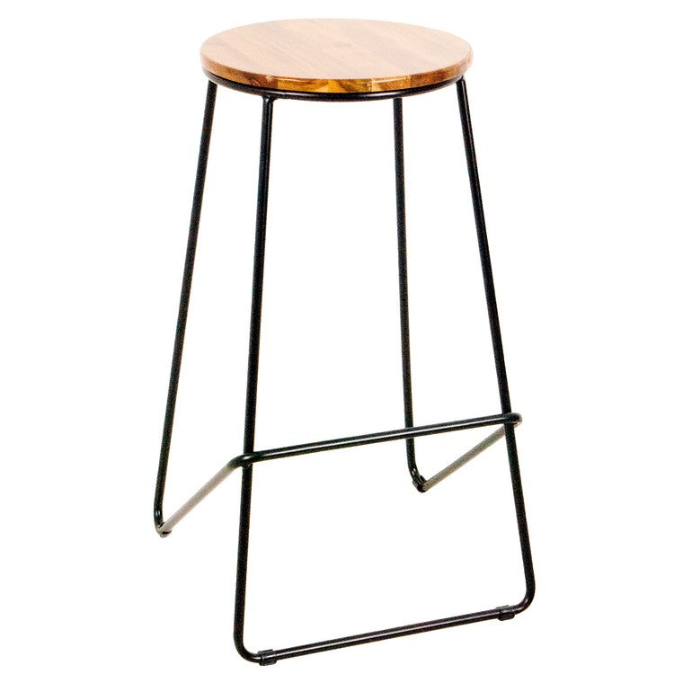 Acacia Barstool, Black