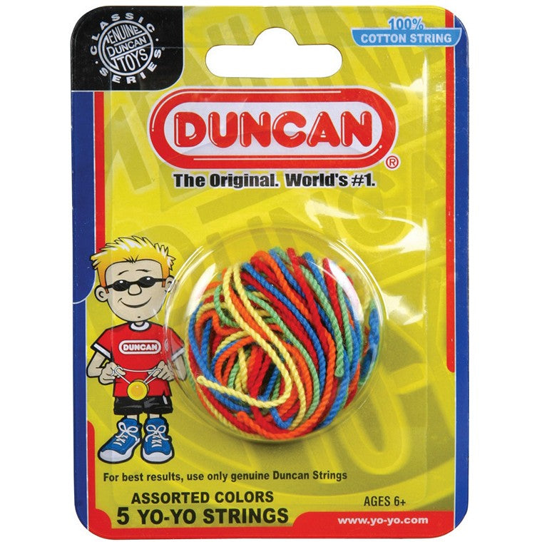 Duncan Yo Yo Strings, 5pk, Multicolour