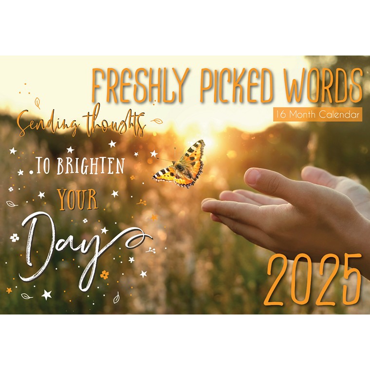 Freshly Picked Words 2025 Calendar