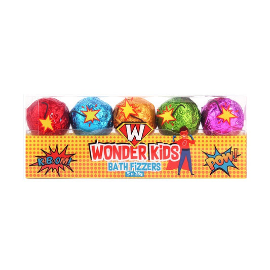 Wonder Kids Bath Fizzer, 5pk