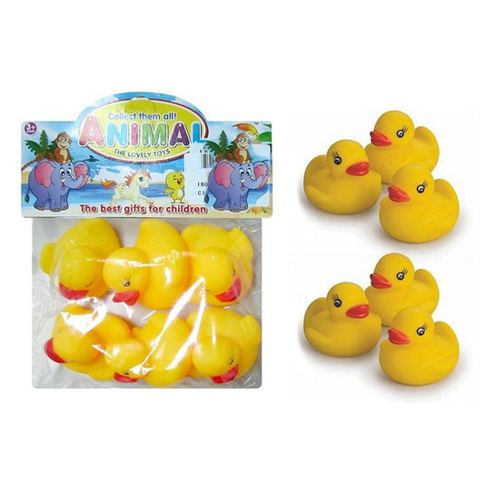 Small Bath Ducks, 6pc