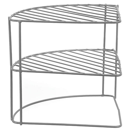 Wire Corner Kitchen Rack, Large, 26cm, 2 Asstd Colours