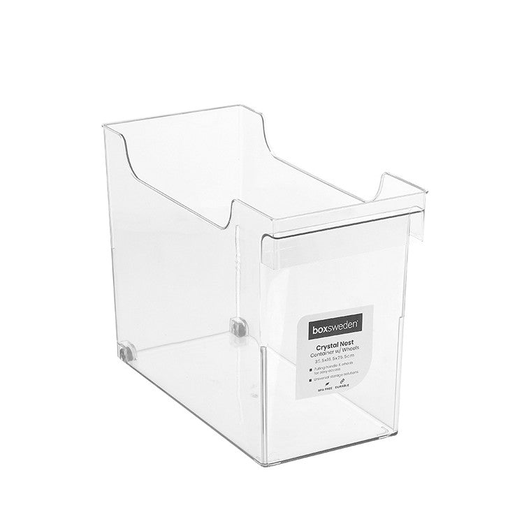 Crystal Nest Storage Container w/ Wheels, 35cm