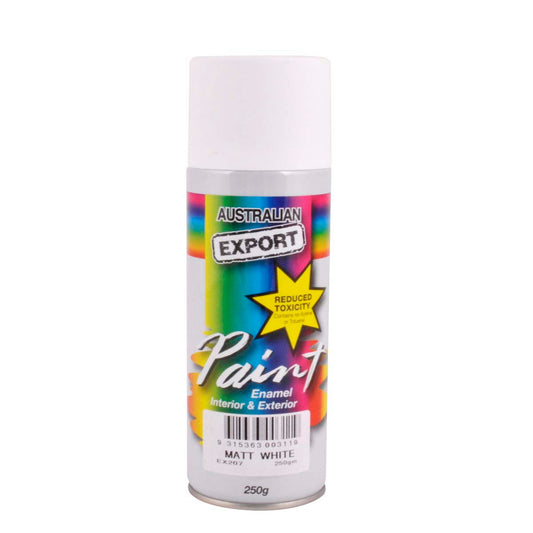 Paint Spray 250gm Matt White