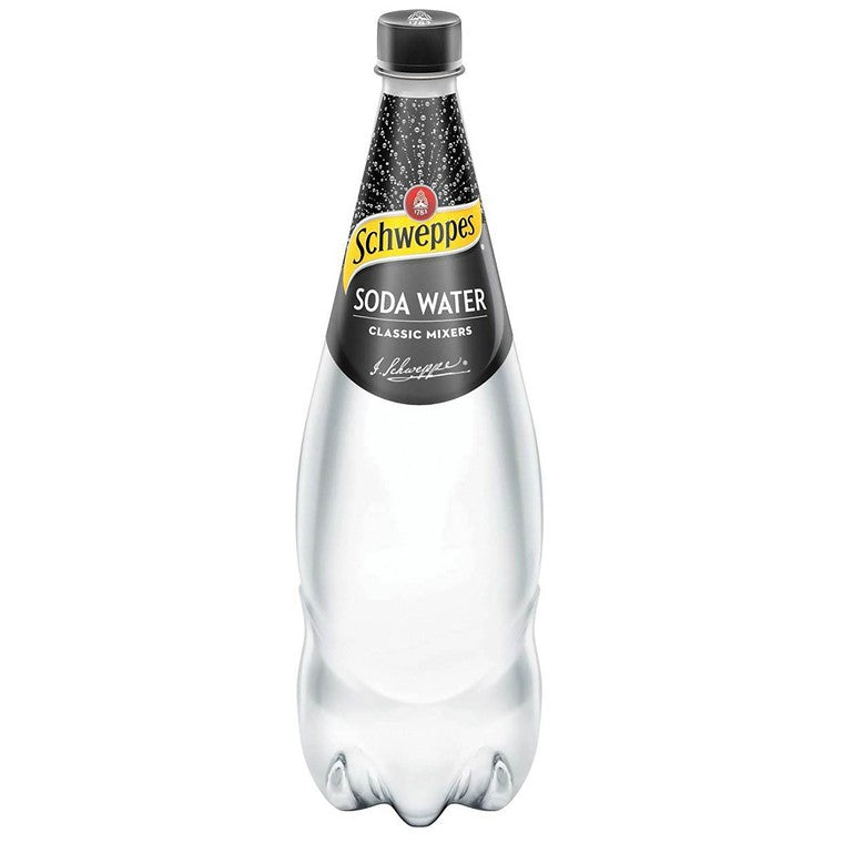 Schweppes Soda Water, 1.1L