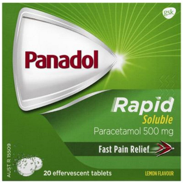 Panadol Rapid Soluble, 20pk