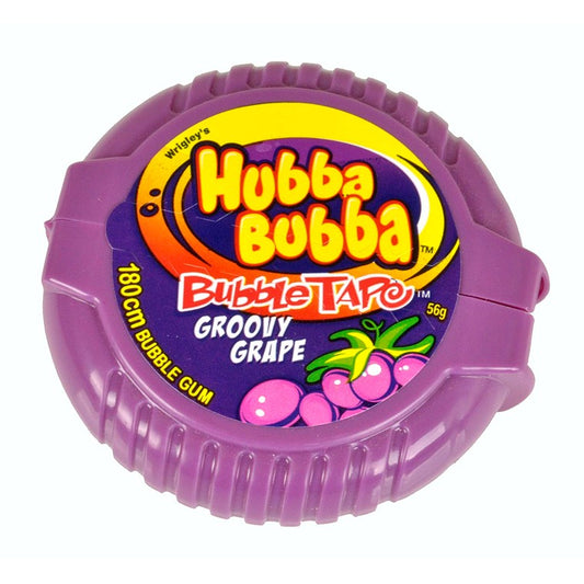 Hubba Bubba Groovy Grape Tape, 56g