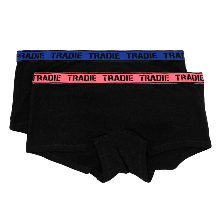 Tradie Lady, Shortie Focus, 3pk, Size 14