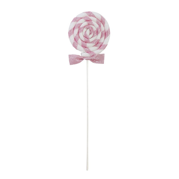 Lollipop Glitter Pick, 48cm, Asstd