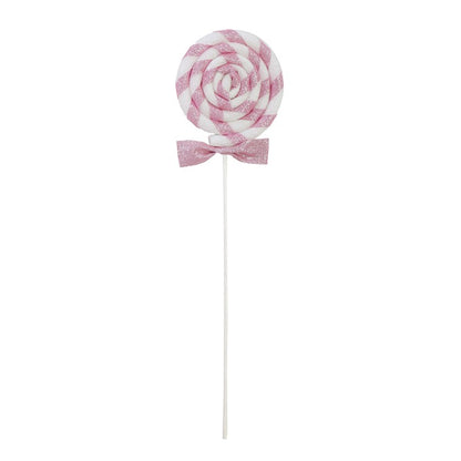 Lollipop Glitter Pick, 48cm, Asstd