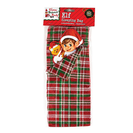 Christmas Elves Sleeping Bag w/ Pillow