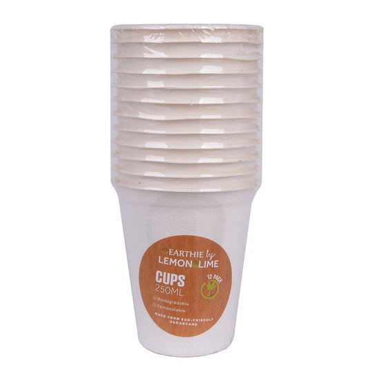 L&L Eco Cup Natural, 250ml, 12pk