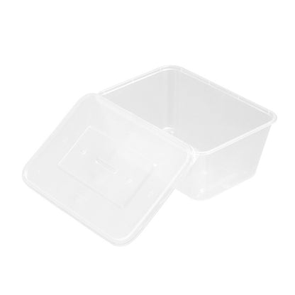 L&L Food Container Rectangle, 1L, 10pk