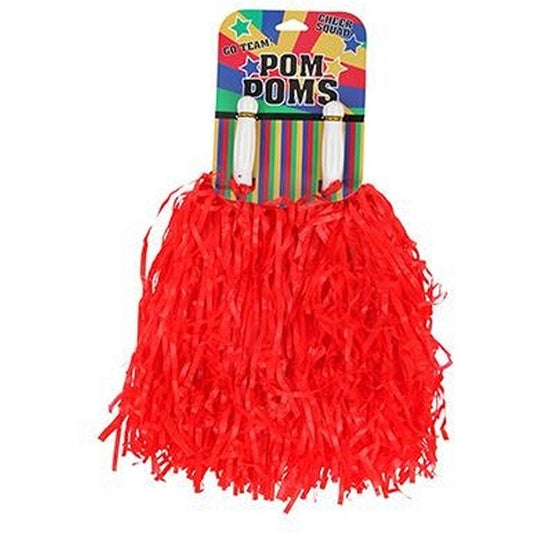 Pom Pom, 2pk, Red