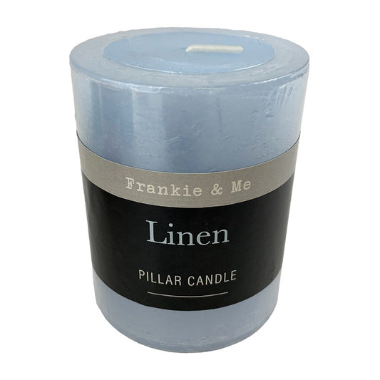 F&M Pillar Candle, Linen