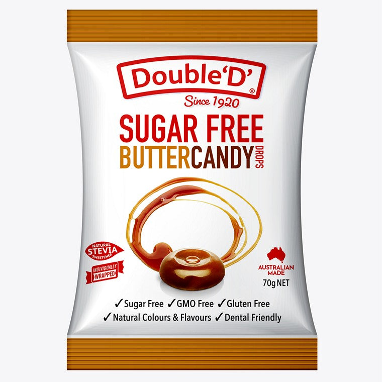 DD Sugar Free Butter Candy, 70gm