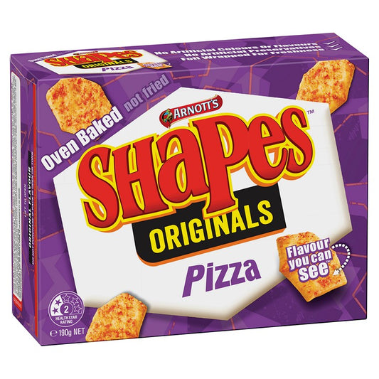 Arnotts Pizza Shapes, 190g