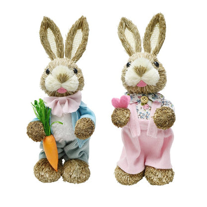 Easter Dressed Sisal Bunny, 22cm, Boy or Girl