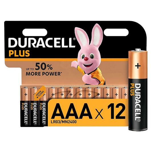 Duracell Batteries, AAA, 12pk