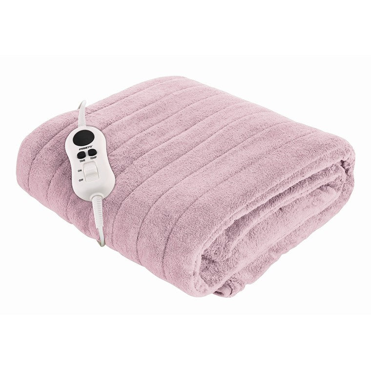 Heated Throw Rug, Pink