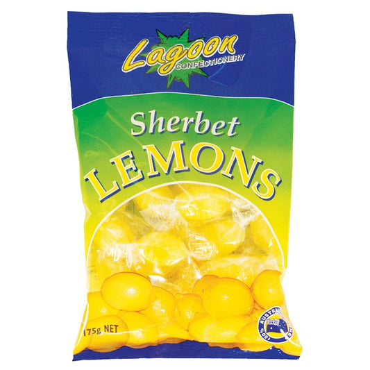 Lemon Sherbet Lollies, 175gm