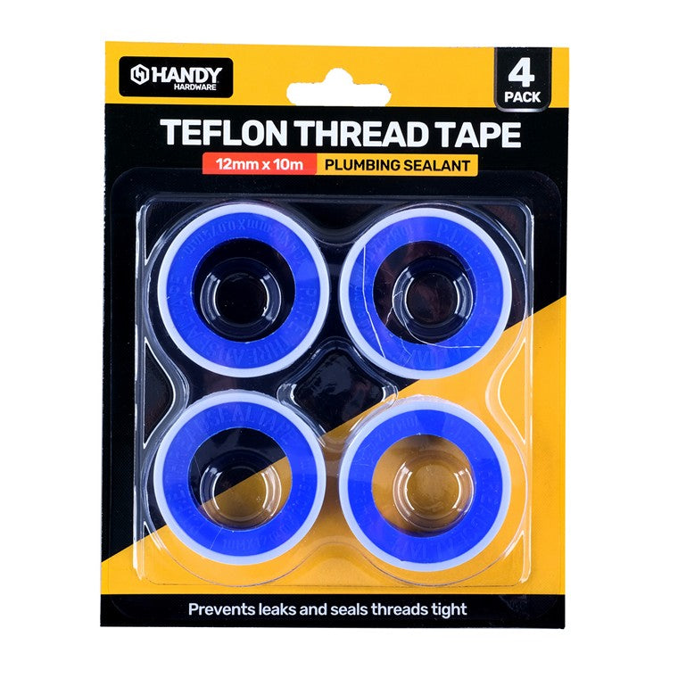 Teflon Thread Tape, 4pk