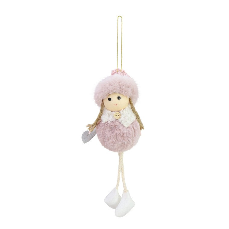 Hanging Fluffy Fairy, 20cm, Asstd