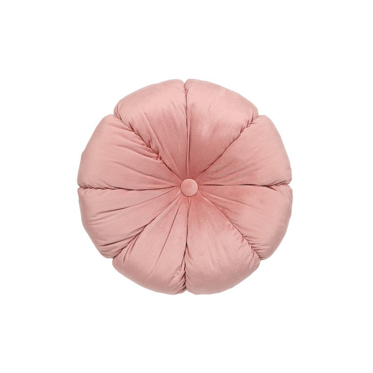 Velvet Round Cushion, Asstd