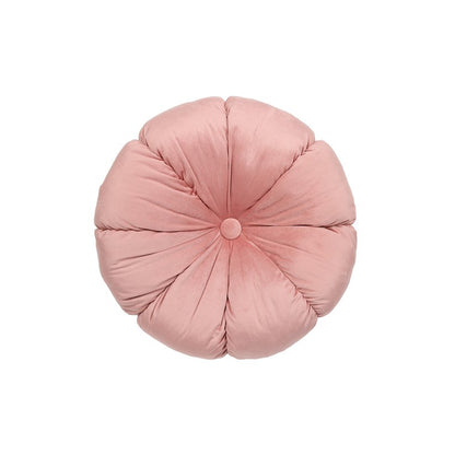 Velvet Round Cushion, Asstd