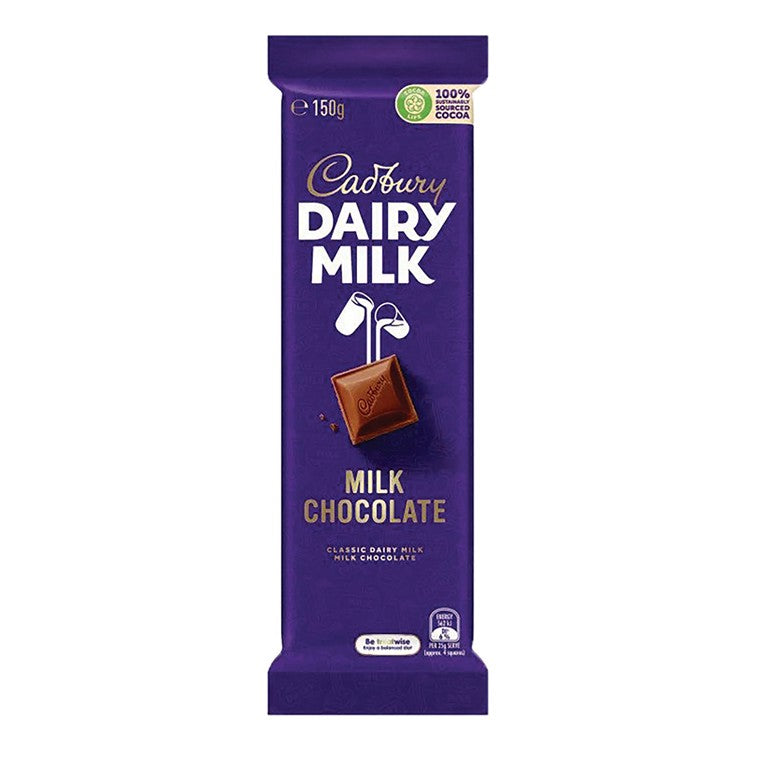 Cadbury Dairy Milk Chocolate, 150gm