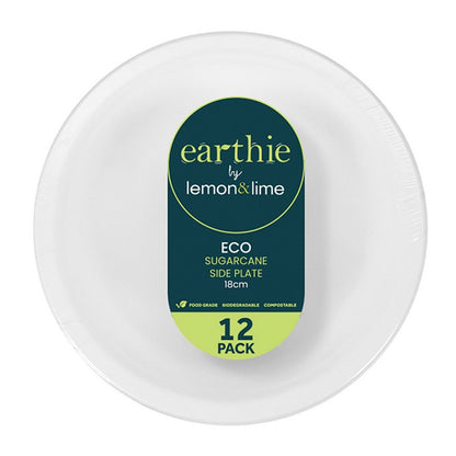 L&L Eco Side Plate 18cm 12pk