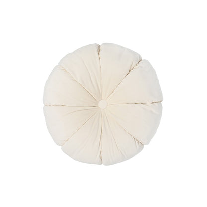 Velvet Round Cushion, Asstd